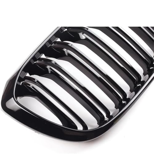 Calandre pour avant de voiture BMW X3 X4 G01 G02, grille de calandre noire à ligne unique - 5