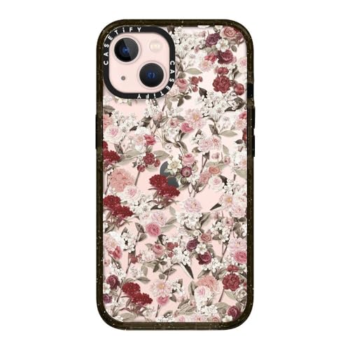 Coque iPhone 13 fine transparente noire ultra résistante aux chutes CASETiFY