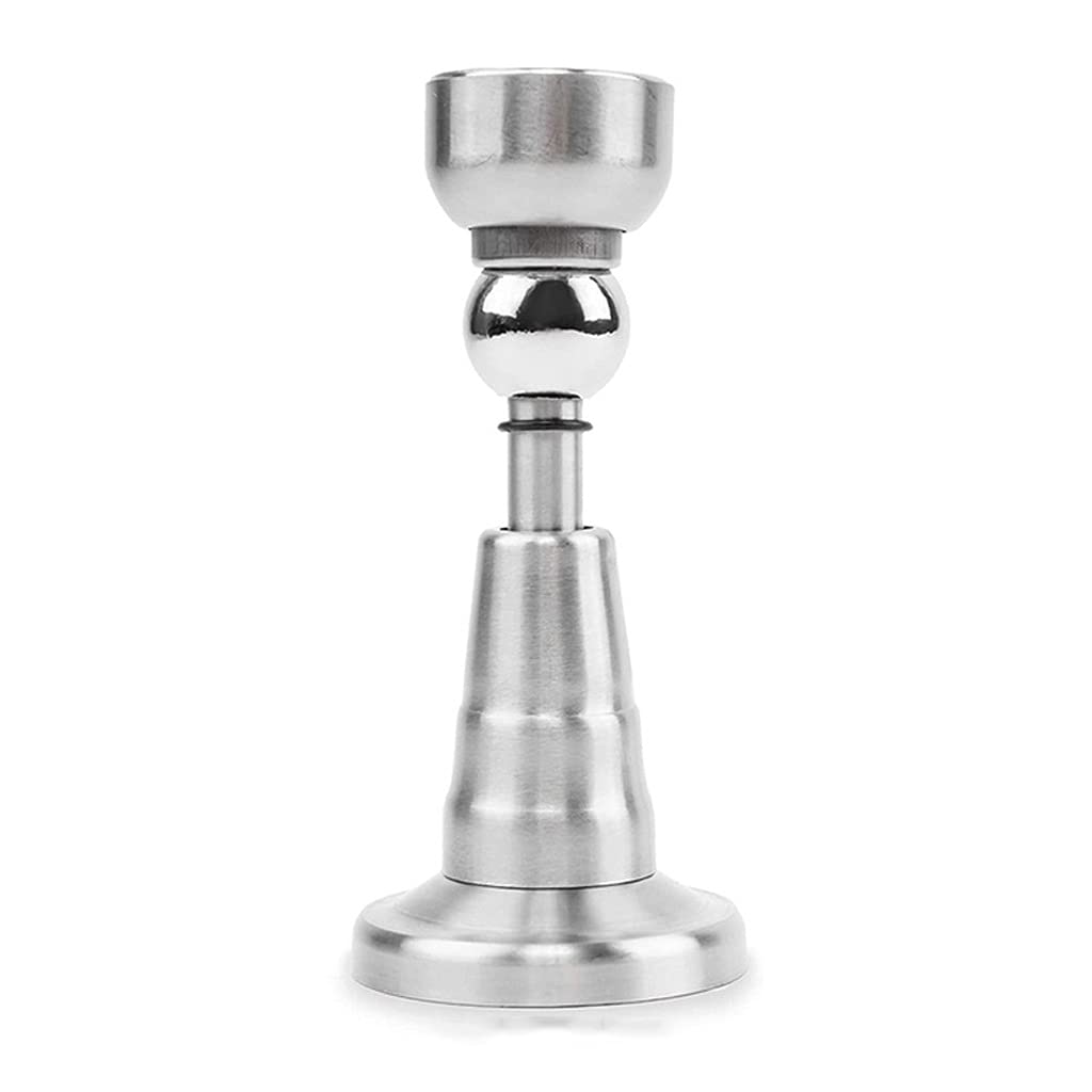 Nvsfzgiyg One Color Door Stop With Soft-Catch - Stainless Steel Brushed Stopper, Chrome Heavy Duty,Hold
