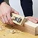 KAKURI Chamfer Plane for Wood 30, 45, 60 Degree Angle Adjustable, KANNA Japanese Hand Plane Chamfer Planer Tool for WoodWorking, Sharp Japanese Steel Blade & Oak Body, Made in JAPAN