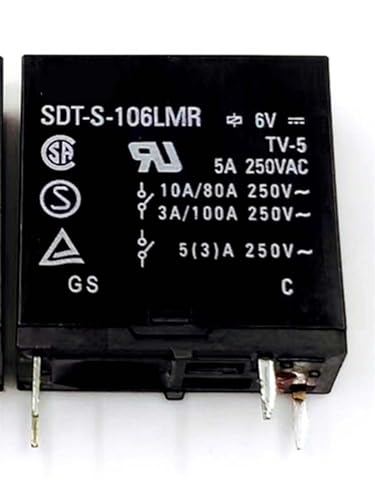 Relais 6V SDT-S-106LMR pour une commutation électrique stable sur PCB