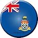 Cayman Islands Novelty Metal Circular Sign C-227