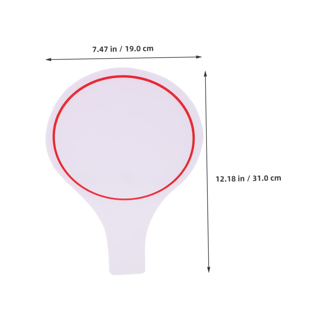 VICASKY Elegant Portable Scoreboard Dual-use Dry Erase Writing Board for Competitions Events