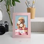 Renditions Gallery 4x6 inch Picture Frame Sunset Pink Wood Grain Frame, High-end Modern Style, Made of Solid Wood and High Definition Glass for Wall and Tabletop Photo Display - Image 2
