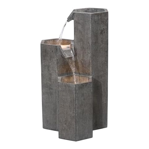 Alpine Corporation 3-Tier Hexagonal Columns Fountain Cover