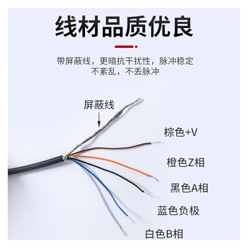 Encodeur rotatif TRD-2T1000V incremental arbre solide pour corriger les pertes de signal - 5