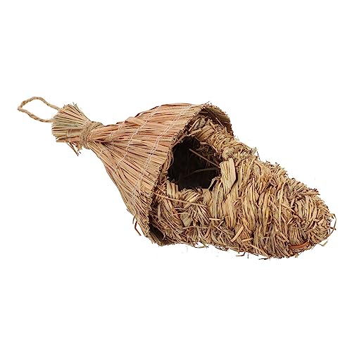 POPETPOP 1 Nido De para Pájaros Decoración Al Aire Libre Escondite para Pájaros Codorniz Jaula De Baño para Pájaros Casa para Pájaros Al Aire Libre Casa para Colibríes Cobaya
