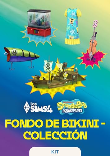 Los Sims 4 Fondo de Bikini - Colección- Kit (Kit 42/44) PCWin | Codigo de descarga inmediato EA App | Videojuegos | Castellano