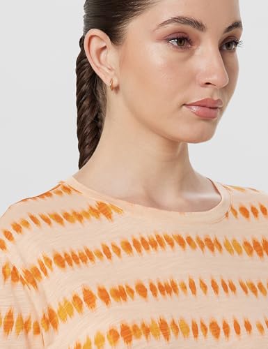 Image of Marks & Spencer Women Cotton Blend Regular Fit T-Shirt