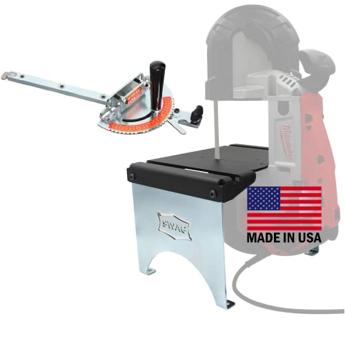 Image of SWAG V4.0 Portaband Table Powder Coated With Miter Gauge
