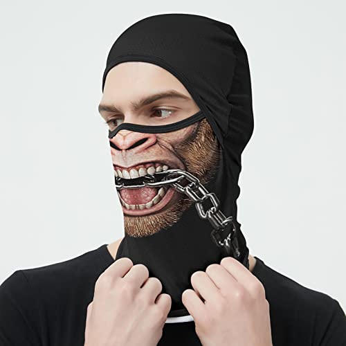 Image of Obacle Balaclava Face Mask Men Women for Sun Protection Motorcycle Fishing Raves