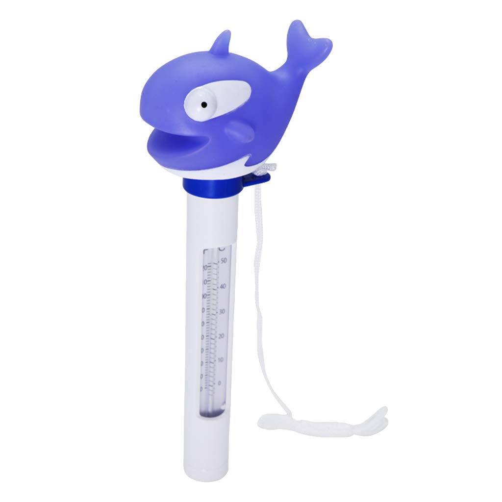 ATORSE™ Swimming Pool Thermometer Hot Tub Floating Water Temperature Gauge Dolphin-picture-23