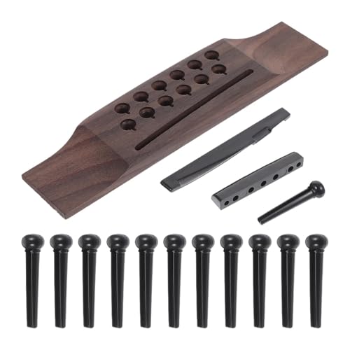 Zxpjkyu Puente para Guitarra de, Puente Y Cejuela de, Accesorios de Regalo.