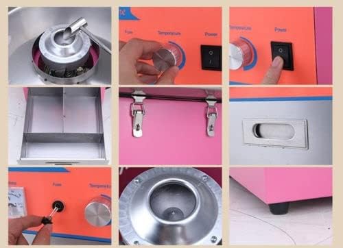 Electric Commercial Candy Floss Making Machine Cotton Sugar Maker 220V