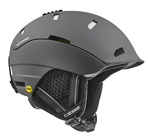 Bollé Heritage Casques Unisexe, Noir Mat, Gris métallisé, Small 54-56 cm