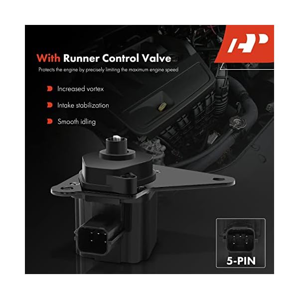 A-Premium Intake Manifold With Runner Control Valve & MAP Sensor - Compatible with Chrysler, Dodge, Jeep Vehicles - Avenger, Caliber, Compass, Journey, Patriot, Sebring - 2007-2017 - 2.4L 2.0L 1.8L - Image 5