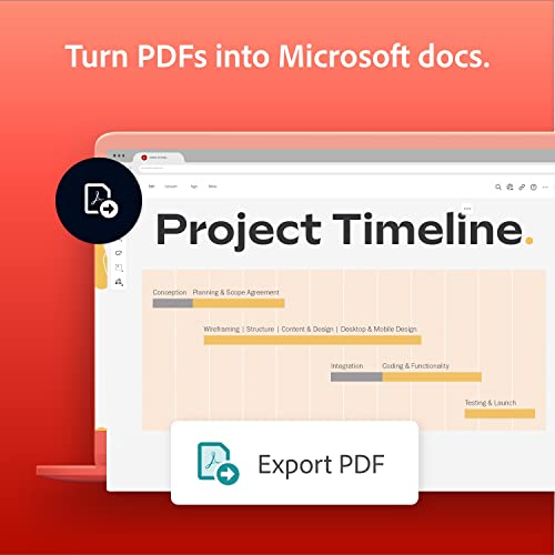 Image of Adobe Acrobat PDF Pack | 12-Month Access to Online PDF and E-Sign Tools, Non-Renewal | Web-browser based[Online Code]