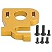 Aukson Soporte de Motor, Accesorio de Coche RC anodizado Fuerte y Duradero(Golden Y)