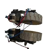 Compatible Con Ecovacs, Compatible Con Deebot, X1/X2/T10 Omni TURBO Robot Aspirador Conjunto De Motor De Rueda Piezas De Aspiradora Reemplazo De Rueda(R+L)