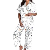 Disfraz de cosplay de Halloween para adultos, camisetas de cuello redondo, manga larga para otoño 2025, camisas elegantes, medianas, sin pulgar, para mujeres adultas, blanco, M