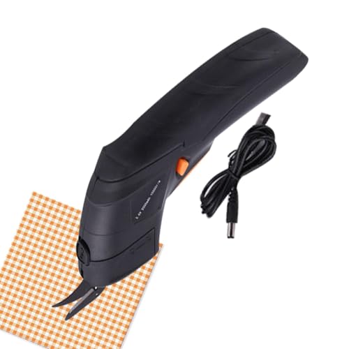 Ciseaux électriques pour travaux manuels,ciseaux électriques pour | Outil de cisaillement de coupe de cuir portatif à chargement USB,Coupeurs électriques, outils électriques robustes pour tissus, mous