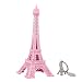 SICOHOME Eiffel Tower Cake Topper 7.0" Pink Eiffel Tower Decor with Blings