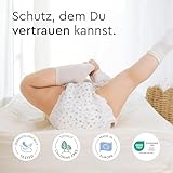 LILLYDOO hautfreundliche Baby Windeln - Größe 1 (2+ kg), Monatsbox (144 Stück), Sicherer Auslaufschutz, Weich, Ohne Parfüme & Lotionen für empfindliche Haut, Dermatologisch getestet