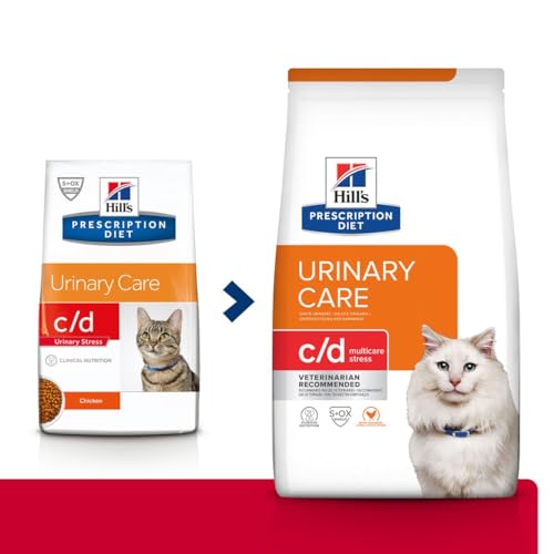 Hill' S Verschreibung Diet Feline c/d Unruhen Blasenschwäche Nahrung Croquettes