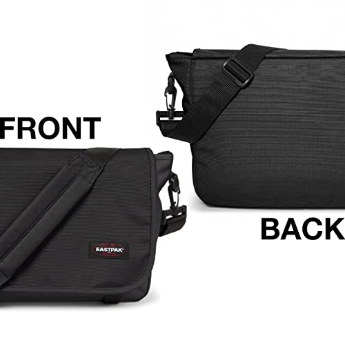 Eastpak Jr Shoulder Bag - For School, Laptop, Travel, Work, Or Bookbag - Black #TOP4
