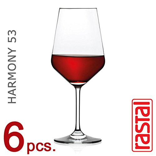 Collezione Harmony Rastal – Set 6 Calici Da Borgogna 72 Cl – Degustazione Da Veri Intenditori