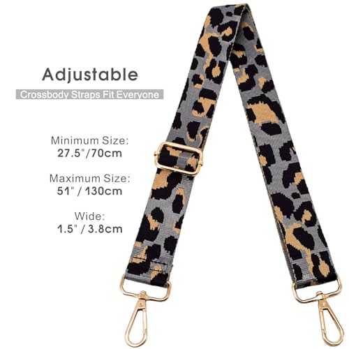 Image of Replacement Purse Strap Shoulder Strap Adjustable Crossbody Strap for Women Crossbody Wide Shoulder Bag