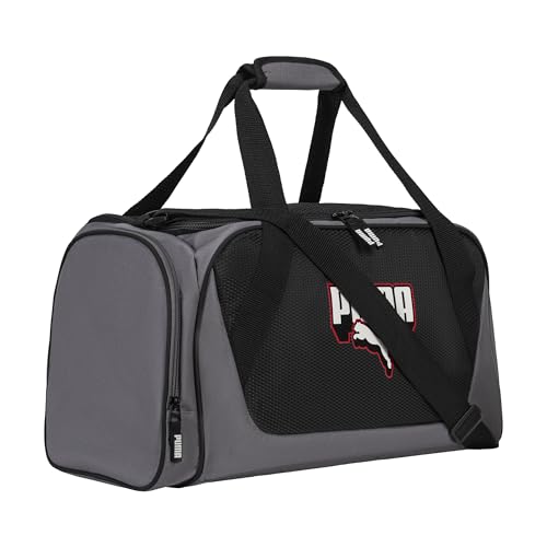 PUMA Form Factor Duffel Bag Black Cool Dark Grey Red One Size - image 3