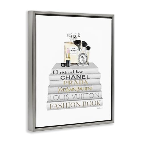 Image of Bookstack Makeup Glam, 16 x 20 Inch Canvas in Floater Frame