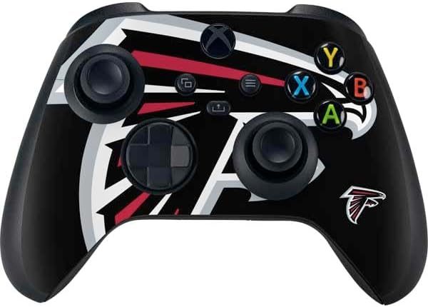 Skinit Decal Gaming Skin Compatible with Xbox Series X Bundle - Officially Licensed NFL Atlanta Falcons Large Logo Design