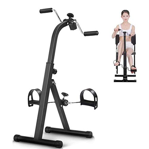 WZYJ Mini Bicicleta estática, con Monitor LCD, para derrame Cerebral Hemiplejía Rehabilitación Pedal de rehabilitación Ejercitador - Brazo y Pierna