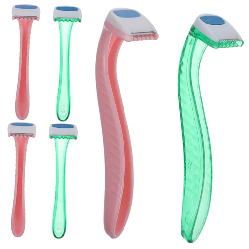 BATHVEVE 18 Piezas Afeitadora de Cuerpo para Mujer para Afeitar Piernas Brazos y Áreas Íntimas Diseño Compacto y Seguro para y Color Aleatorio