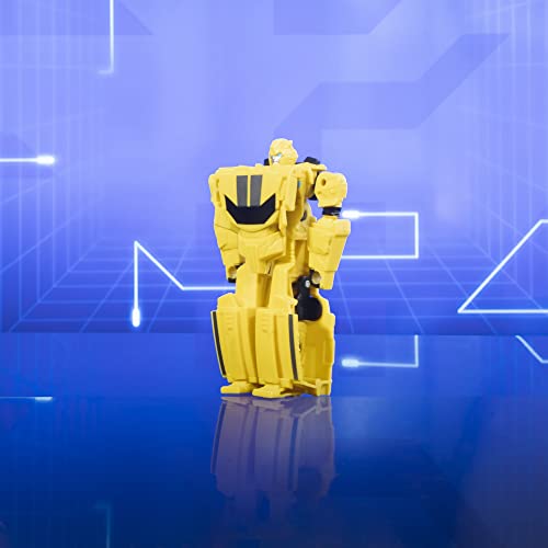 Transformers Toys Earthspark 1-Step Flip Changer Bumblebee 4-Inch Action Figure, Robot Toys For Ages 6 And Up #TOP3