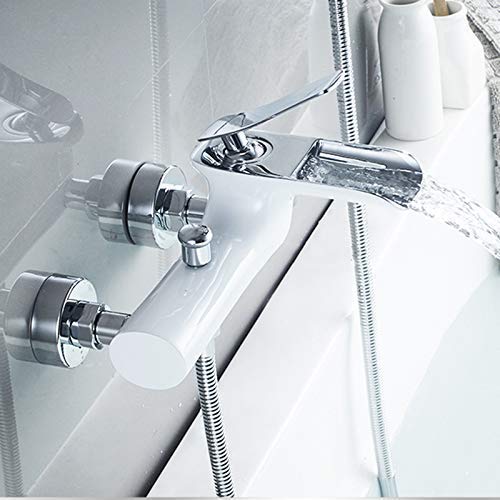 Mitigeur de bain double commande et douche murale contre les variations - 4