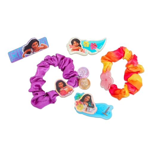 Pinzas para el cabello Moana anticaída y coleteros suaves sin tirones 3