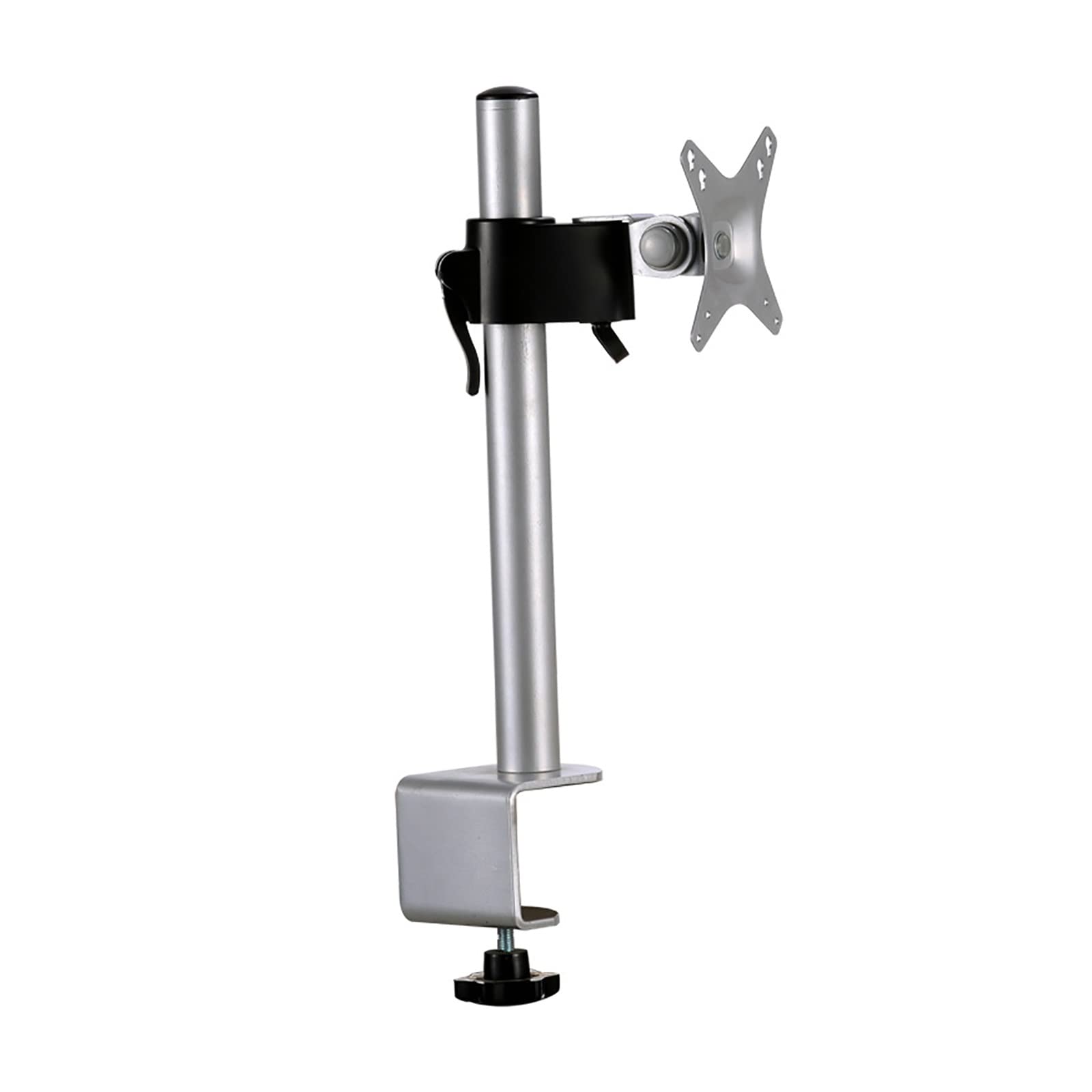 asdchZen Monitor Mount,Height Adjustable Monitor Arm For Max 32 Inch Flat Curved Computer Screen,Monitor Stand Mount Fit 75X75& 100X100Mm,A