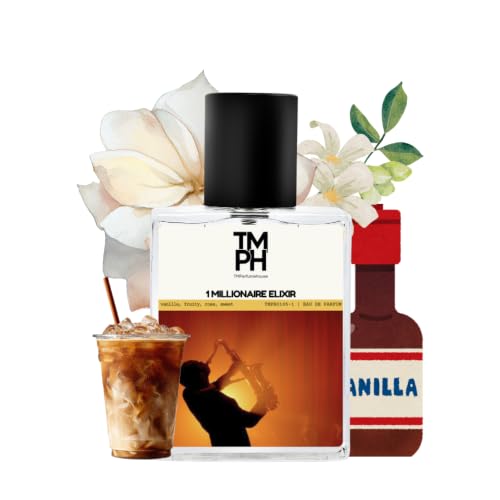 Image of TMPerfumehouse One Millionaire Elixir EDP for Men | Rich, Sweet & Long Lasting Perfume Spray | Vanilla, Rose & Sweet Fragrance | Luxury Gift for Him | TMPH | 50ml