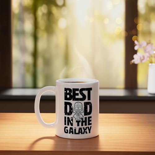 Taza de cerámica Star Wars Best Dad in the Galaxy 11 oz miniatura 3
