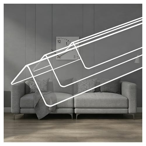 Cantoneras transparentes para pared evitan el desgaste por mudanzas 2
