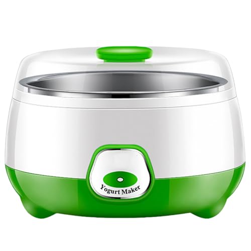 Peakjune MáQuina De Yogur Multifuncional,AutomáTica para Hacer Yogur,FáCil De Limpiar,Duradero Y De Larga Vida úTil,Adecuado para Elaborar Diversos Alimentos Fermentados Caseros