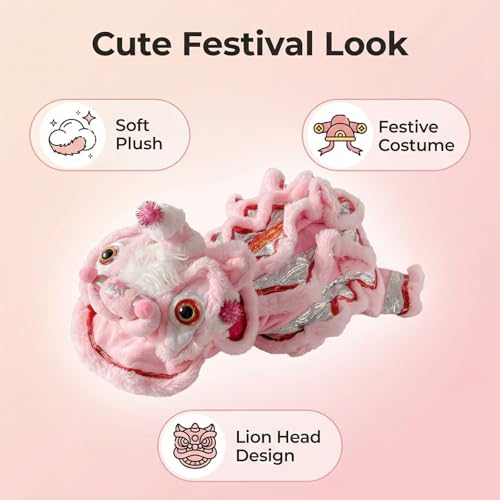Disfraz para perro danza del león Año Nuevo Chino miniatura 2