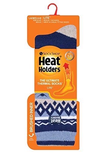 HEAT HOLDERS Lite - Ladies Winter Warm Thermal Thin Casual Socks 5-9 US2