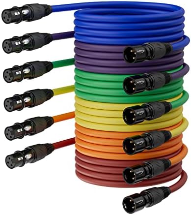AuxLink 15ft Color Cable XLR