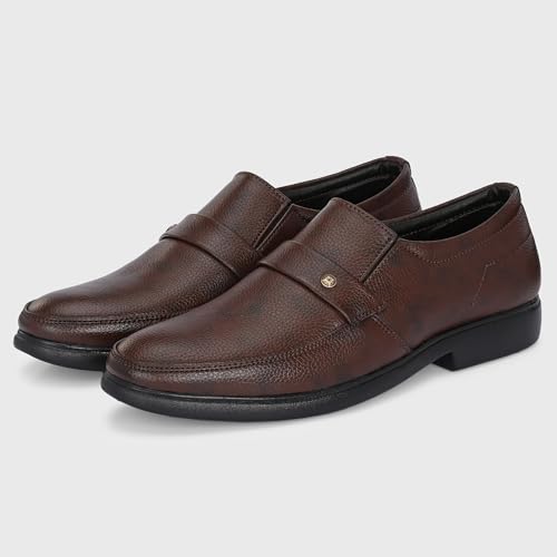 Image of Centrino Formal Shoe for Men | Soft Cushioned Insole for All-Day Comfort | Stylish & Elegant Design | Perfect for Office, Business Casual & Formal Attire 7671
