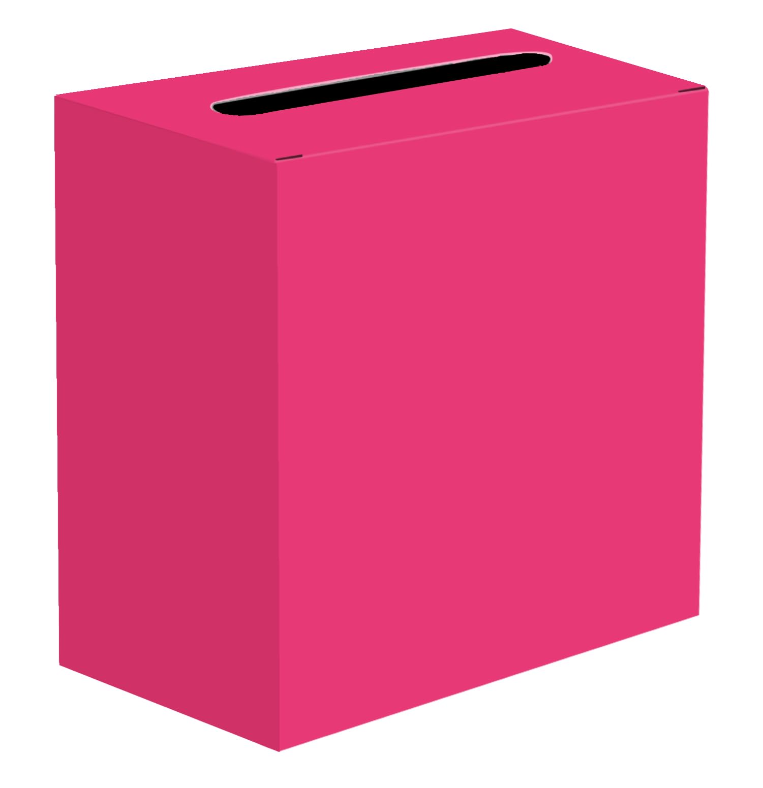 SietDESEO Hot Pink Card Box for Graduation Large Cardboard Gift Card Box Holder for Wedding Reception Birthday Graduation Baby Shower Raffle Ticket Box with Slot