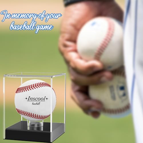 Inscool BASEBALL-04 Display Case,Acrylic Baseball Display Cases,Uv Protected Acrylic Baseball Display Cube,Baseball Case thumb #4